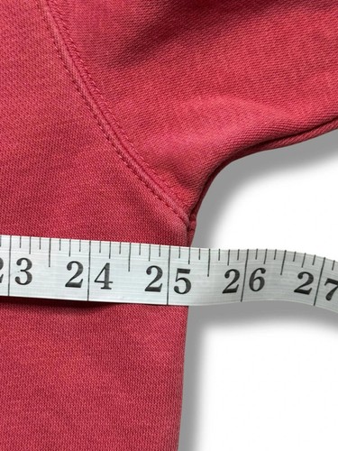 Nike Crewneck Sweatshirt Small Red Fleece Pullover Centre Swoosh Logo - Picture 9 of 11