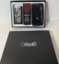 Vintage Colibri of London “The Don” Cigar & Guillotine Cutter W/Case