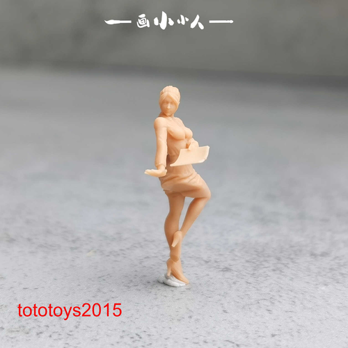 1/64 1/43 1/87 Office lovers Men Girl Scene Miniatures Figures Doll Fit Car Toys - Picture 6 of 10