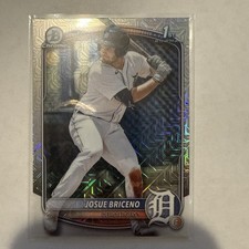 2025 Bowman Chrome Prospect Mega Box Josue Briceno #BCP-13 Mojo Refractor