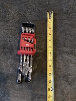 Mac Tools 1 Direction  Ratcheting Wrench Set, Sae, Pttray8 8pc Set see Pics 