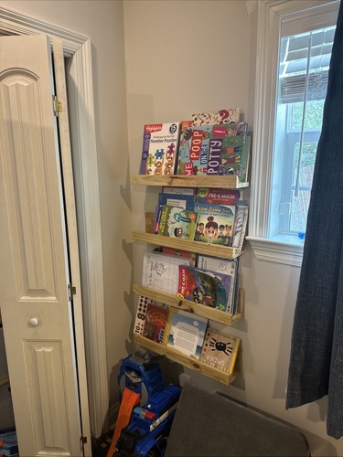 Treated Pine Floating Book Shelves - Picture 7 of 7