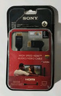 Sony High Speed Hdmi Audio/Video Cable/Vertical Connector 6ft Dlc-Hd18Vt
