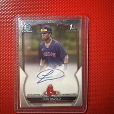2022 Bowman Chrome 2023 Luis Ravelo Auto