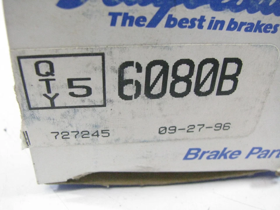 (5) Raybestos 6080B parafusos prisioneiros de roda dianteira 1980-1989 Ford F-250 1984 F-350 4WD - Imagem 2 de 2