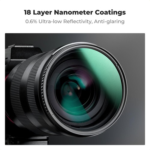 K&F CONCEPT 2in1 Black Diffusion 1/4 & CPL Circular Polarizing Polarizer Filter - Picture 97 of 98