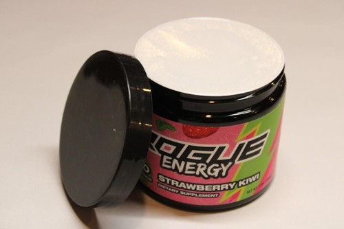 Rogue Energy Gaming Sports Drink Powder Strawberry Kiwi 30 Servings 07/28 NEW - Picture 4 of 4