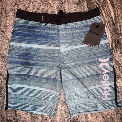 Hurley Board Shorts Men’s Size 31 Phantom Sandbar Swim Surf Trunks Stretch 47B - Picture 2 of 10