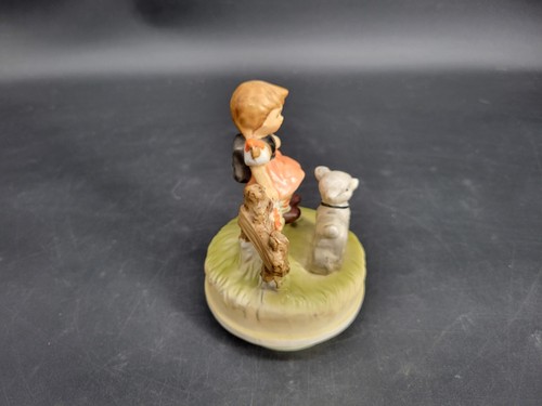 Vintage Sankyo Mary Had a Little Lamb Music Box Made in Japan - Working 6.25" - Picture 18 of 24