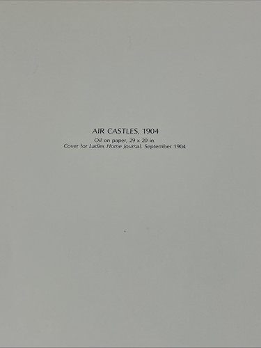 Maxfield Parrish Air Castles Originaldruck 1904 - Bild 4 von 4