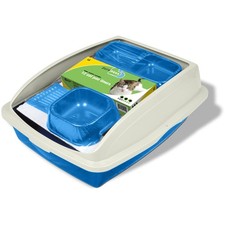Van Ness Kitten And Cat Starter Kit 5 Piece Set With High Side Litter Box Water