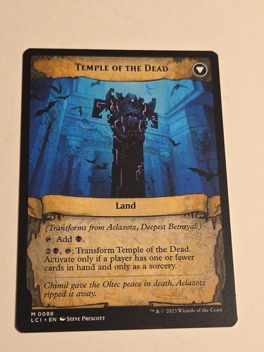 Aclazotz, Deepest Betrayal X1 LCI MTG 0088 M - Picture 2 of 2