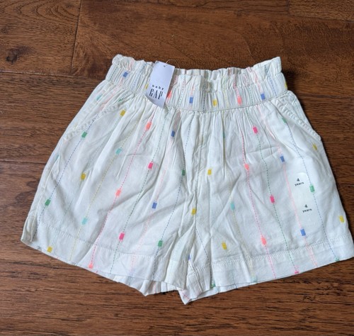 NWT Lot Of Size 4 Girls Clothes Gap Tea Pink Cotton Linen New Summer Sweater - Picture 18 of 22