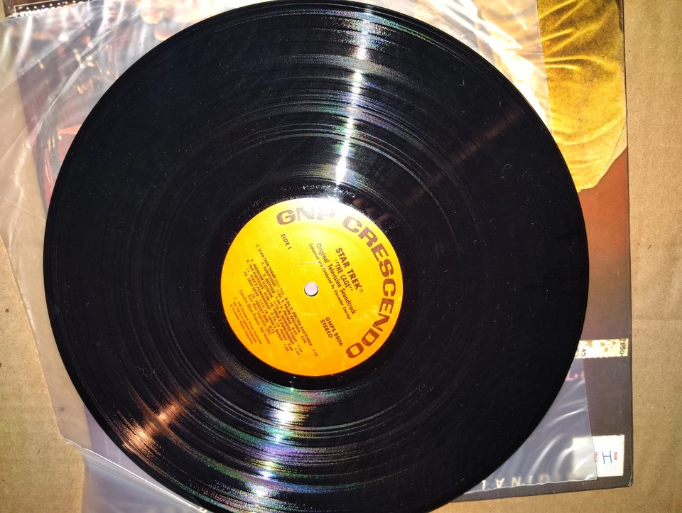 Star Trek- Original TV Soundtrack- The Cage/Where No Man Has Gone Before- fye ex - Image 4 of 4