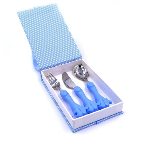 SET PAPPA Posate Cucchiaino e Forchetta Inox - DISNEY TOPOLINO - Foto 3 di 5
