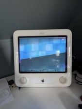 Vintage Apple eMac AIO Desktop April 2004 1.25GHz, 1.25GB, 80GB, 10.4.11 WORKS