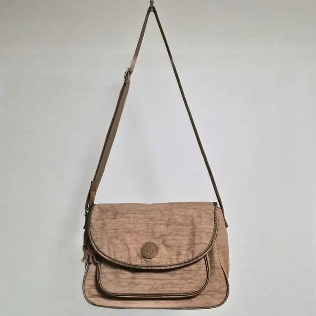 Kipling Crossbody Bag - Beige, Good Condition