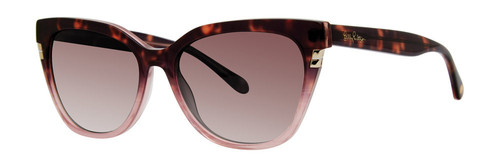 Lilly Pulitzer Huntington Sunglasses Sun Glasses Pink-Tortoise-Pearl Authentic N - Picture 1 of 1