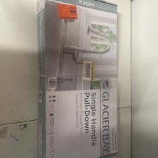 Glacier Bay KAGAN Pull Down Kitchen Faucet Stainless Steel NEW P 