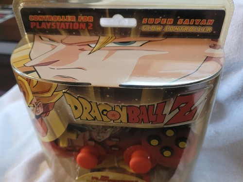 Playstation 2 PS2 NUBYTECH Dragon Ball Z DBZ Super Saiyan Goku Glow Controller - Picture 3 of 7