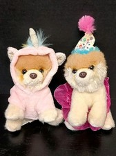 Gund Itty Bitty Boo Plush Lot Of 2 Birthday Unicorn