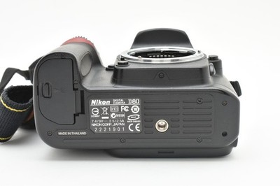 AS-IS】Nikon D80 Digital SLR Camera Body Only for parts
