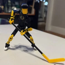 Hockey Gear for Dummy 13 | 3D Printed Action Figure Doll Accessories