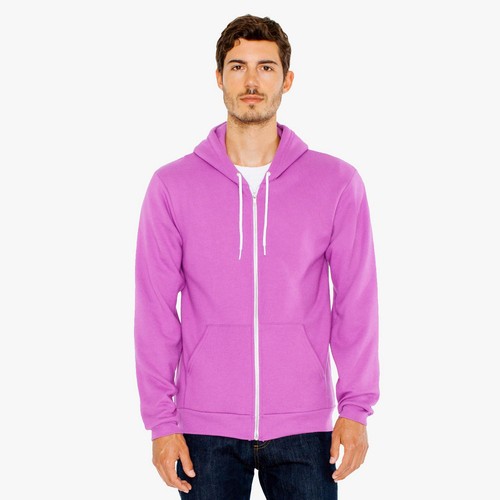AMERICAN APPAREL - Herren Fleecejacke Hoodie Sweatjacke mit Kapuze XS - XXL - Bild 40 von 134
