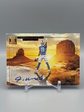 2022 Impeccable Jameson Williams Rookie Landscapes Auto Bronze 06/35 Lions