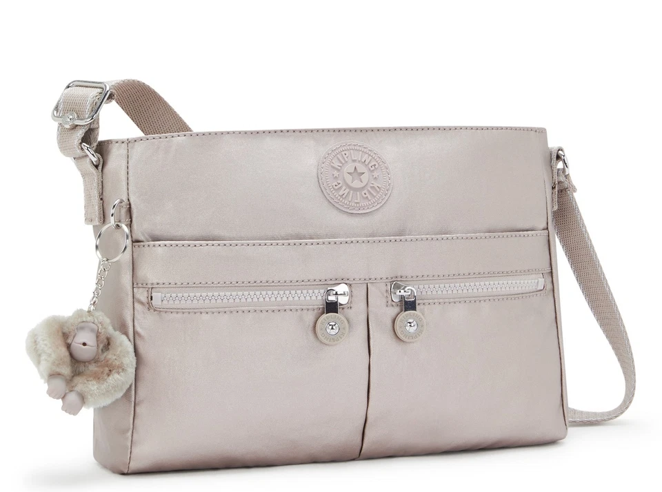 Kipling New Angie 4,5 Liter Schultertasche KI7393 Metallic Glow - Bild 2 von 4