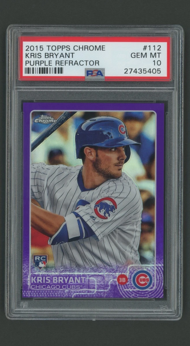 Kris Bryant 10 Graded Baseball Sports Trading Cards & Accessories