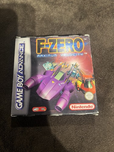 F-Zero Maximum Velocity Nintendo Game Boy Advance Boxed Manual Complete - Picture 2 of 6