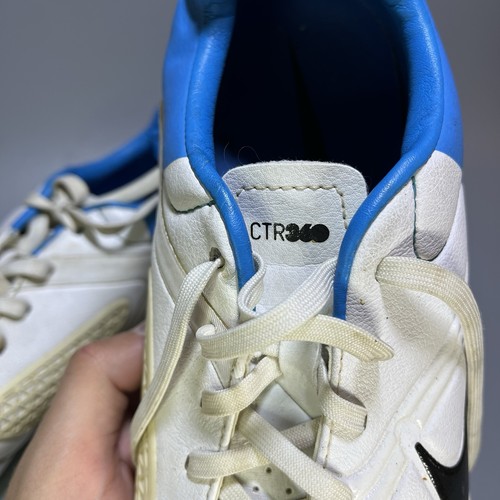 Nike CTR360 Maestri III FG White Blue Hero Black Soccer Cleats Size US 10 UK 9 - Picture 8 of 9