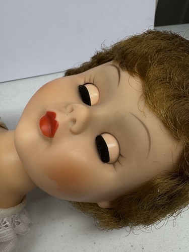 Vintage 1950s Deluxe Reading Sweet Janie Lovable Louise Doll Original Dress 24" - Picture 16 of 16