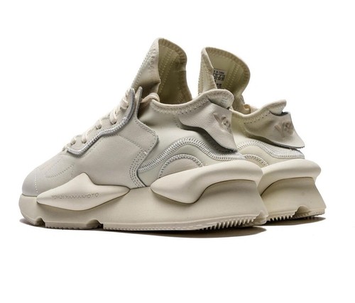NWT! Adidas Y-3 Kaiwa Yohji Yamamoto ‘Off White’ Men’s Size 8 Shoes FZ6384 - Picture 3 of 5