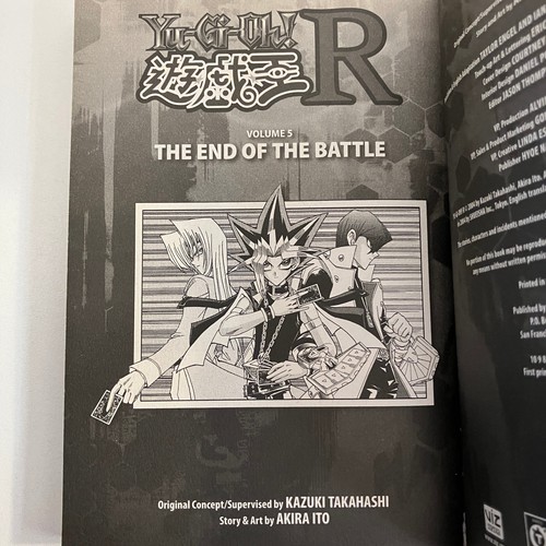 Volume 5 Yu-Gi-Oh! R TPB Kazuki Takahashi 1st Printing 2010 NO CARD Viz Media - Picture 3 of 10