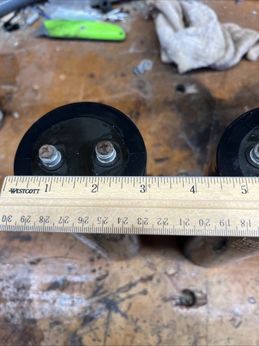 NIPPON CHEMI-CON U32D 200V 33000UF CAPACITOR + Positive 105C 0238L76 - Picture 5 of 5