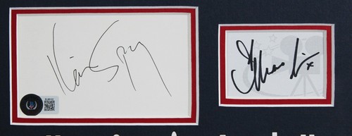Kevin Spacey & Mena Suvari American Beauty Authentic Signed Framed Display BAS - 第 2/3 張圖片