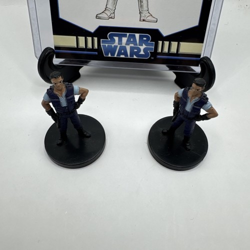 Star Wars Minis WOTC Jedi Academy Peace Brigade Thug x2 mit Karten 35/40 - Bild 2 von 2