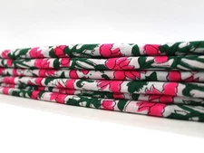 Indian Multi Floral Cotton Dressmaking Sewing Hand Block Cotton Fabric 5 Yards