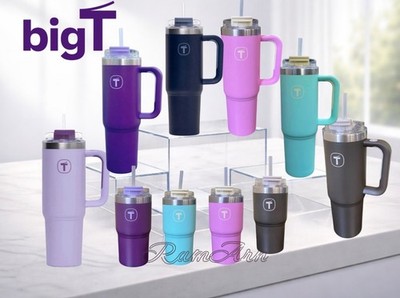 Tupperware Tumpler Big-T, Thermobecher, ver.  Farben und Größen, BÜRSTE GRATIS