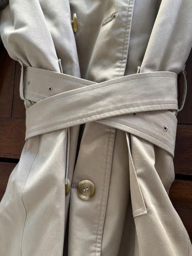 Trench cappotto Burberry's vintage con fodera in lana e ombrello - Foto 2 di 21