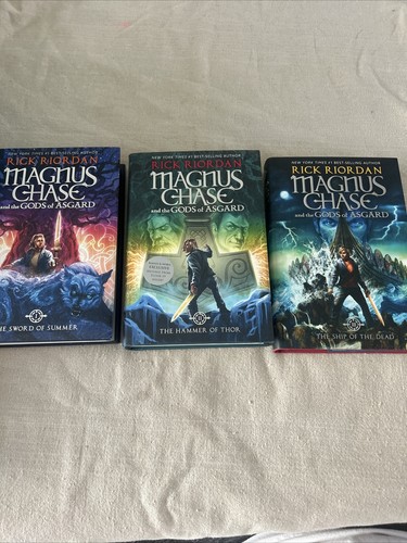 Magnus Chase und die Götter von Asgard Trilogie von Rick Riordan Hardcover DJ - Bild 4 von 7