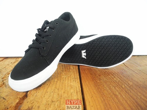ZAPATOS SUPRA NIÑOS NUEVOS NEGROS TALLA: US 1 SUPRA FOOTWEAR - Imagen 4 de 4