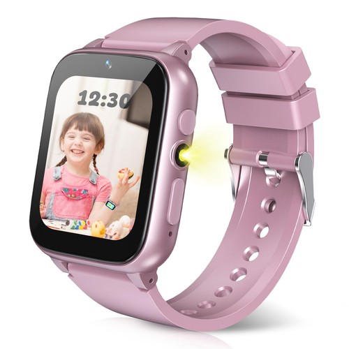 1,69" Kinder Smartwatch, Jungen Mädchen Smartwatch, Schritter 26 Puzzle Spiele Kamera...