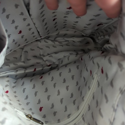 Sakroots Owl Charm Crossbody Bag Boho Patchwork Brown Corduroy Canvas - Picture 10 of 14