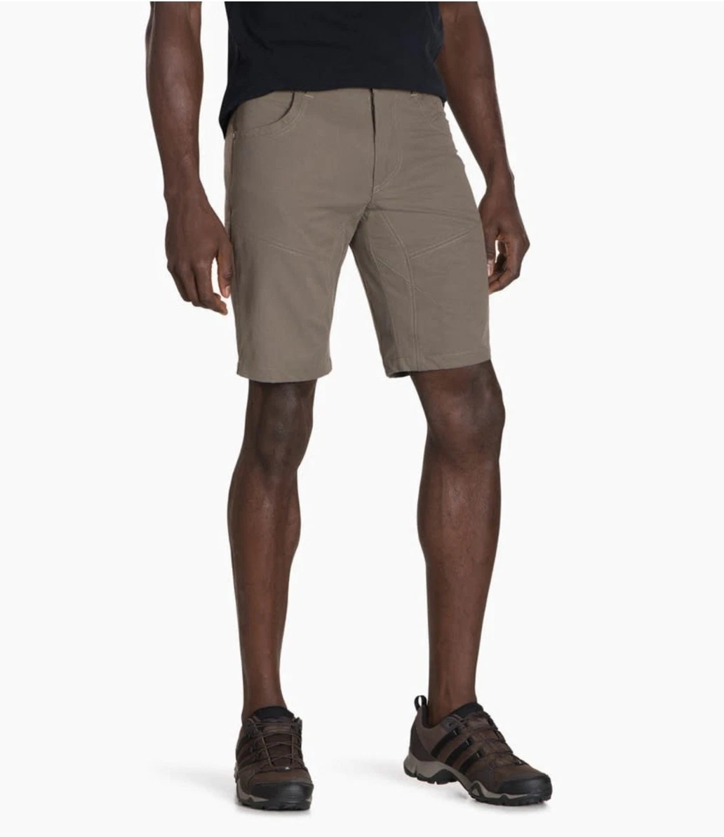 Kuhl Shorts Men's 42 Storm Brown Silencr Ripstop Outdoor Hiking 5230 Silencer