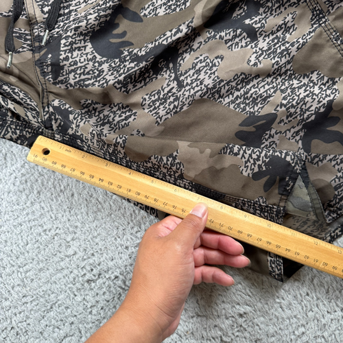 Stussy X Futura Men's 34 Green Camo Cargo Swim Board Shorts Surf Graffiti Y2K - Picture 4 of 10