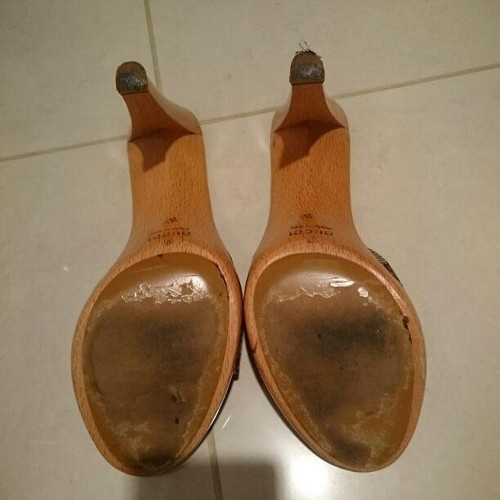 Gucci GG Mules Monogram Sandalo Mule Taglia 35,5 - Foto 14 di 24