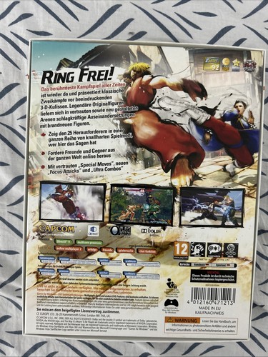 Street Fighter -IV - Raro Juego PC - Edición Big Box - Imagen 2 de 3